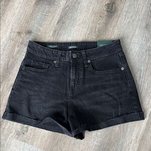 Wild Fable Black High-Waisted Jean Shorts